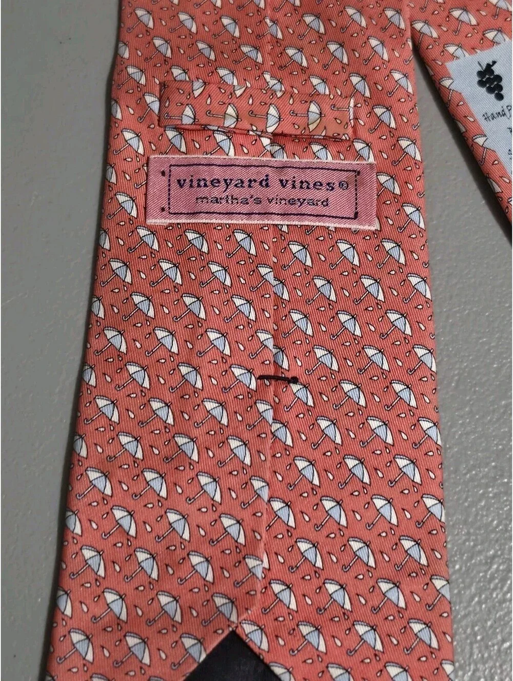Vineyard Vines Pink Sailboat Men’s Necktie Tie 100% Silk Sailing